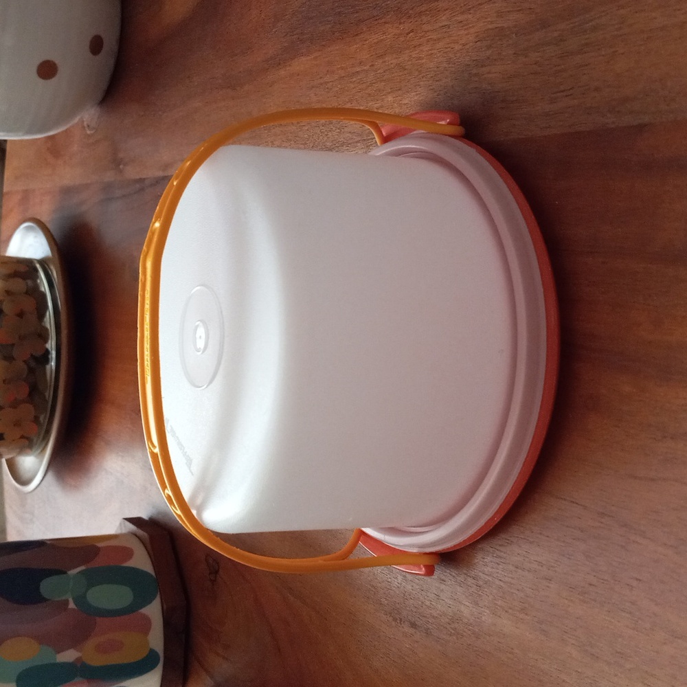Vintage Tupperware Toys Kid Size Cake Cupcake Pretend Play Carrier
